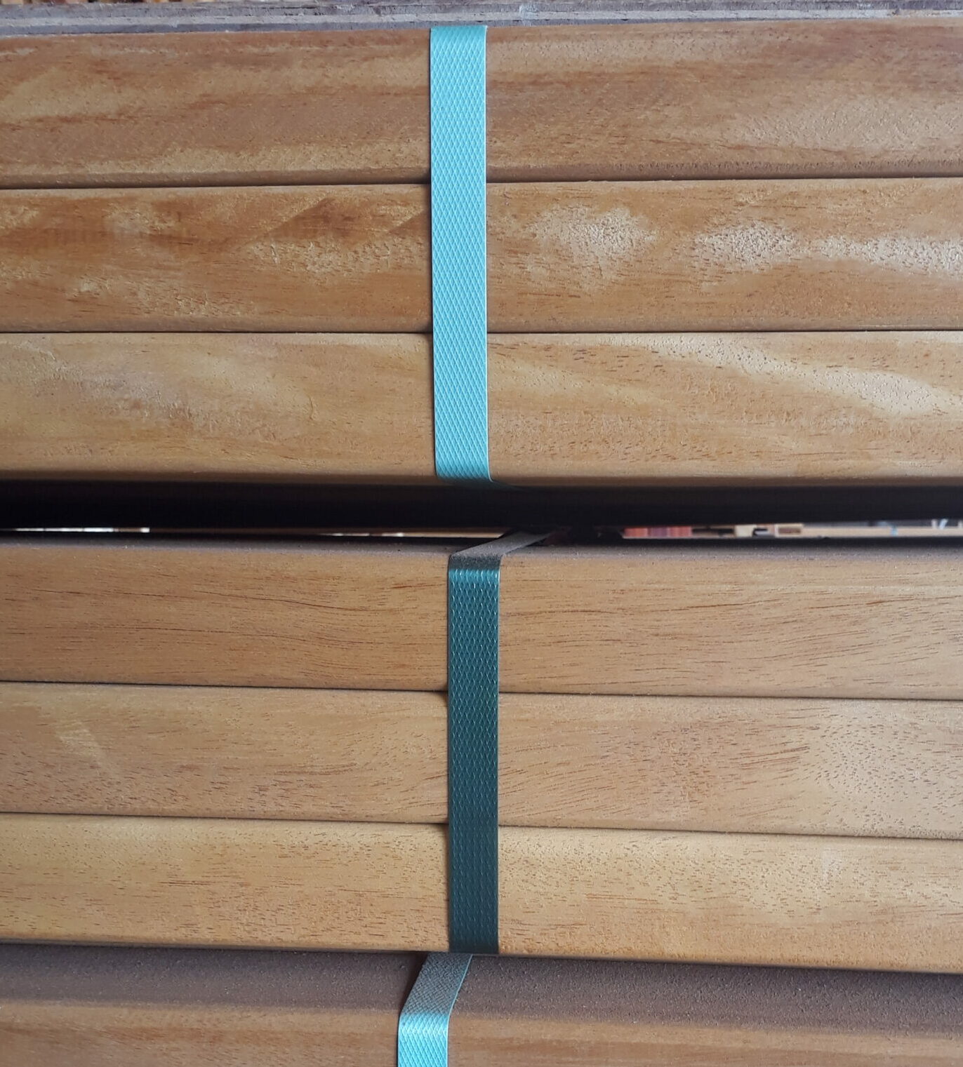 détail du bottelage des lambourdes